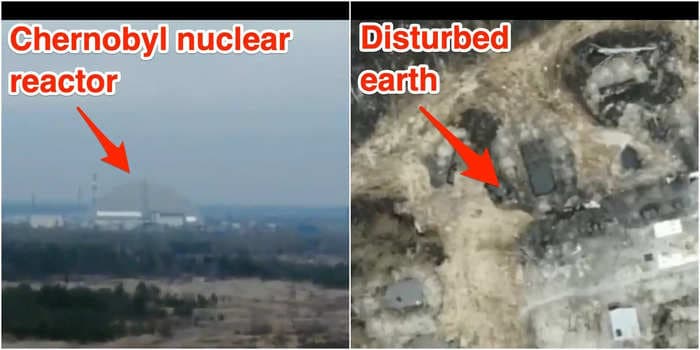 Ukraine shares video it says proves Russian troops dug trenches in Chernobyl, disturbing radioactive soil