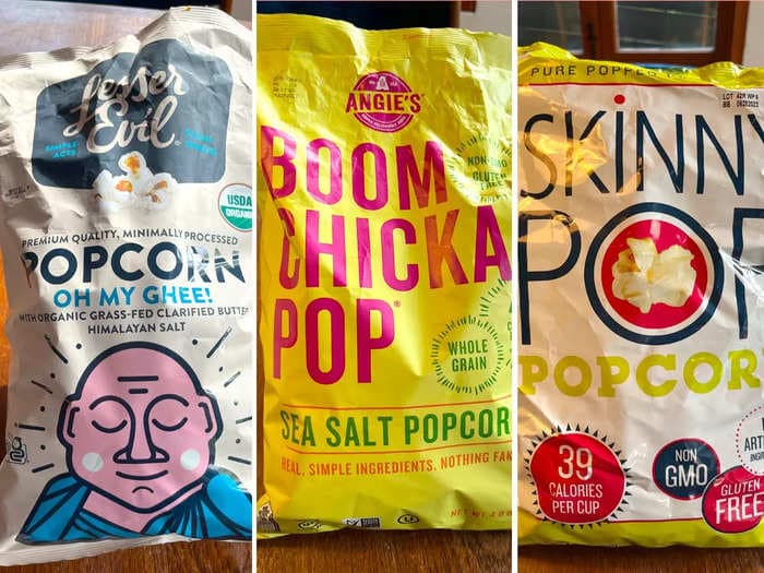 I'm a chef. I tried 3 popular types of bagged popcorn to see which is the best.