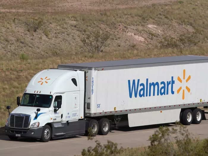 Walmart is offering truckers a starting salary between $95,000 to $110,000 a year, as retailers scramble to shore up supply-chain capabilities