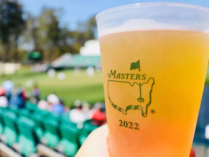 Concession prices at the Masters are still ridiculously cheap