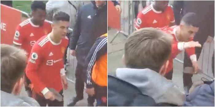 Cristiano Ronaldo smashed a 14-year-old fan's phone out of his hand in a post-loss tantrum, and is now being probed by police