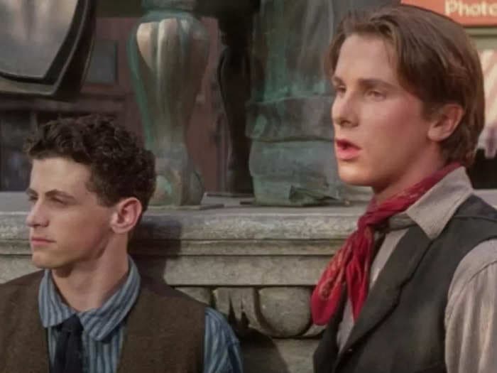 'Newsies' star says he and Christian Bale used to sing their respective countries' national anthems on set