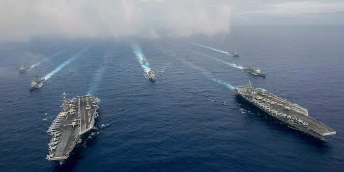 China's military has US aircraft carriers in its sights, but those flattops aren't 'little teacups,' their captains say