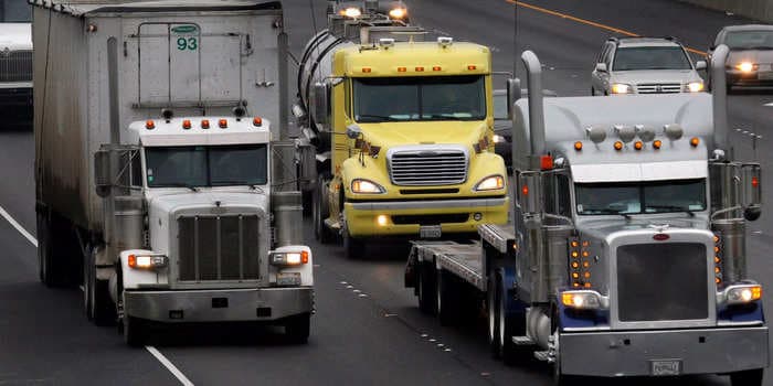 Mexican truck drivers blocked north-bound traffic at one of the busiest entry points into Texas for the 2nd day in a row in protest of Gov. Greg Abbott's border policies