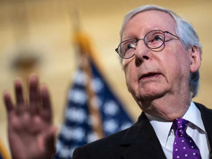 Mitch McConnell said that the GOP may screw up the midterms if it lets 'unacceptable' candidates get fielded in critical Senate races