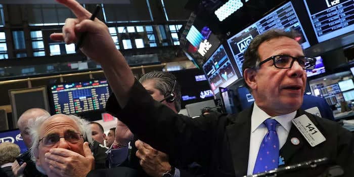 US stocks fall in volatile session as earnings season heats up and bond sell-off continues