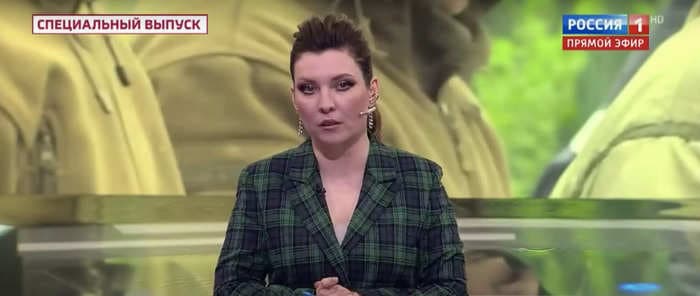 Meet the star Russian propagandist known as the 'iron doll of Putin TV,' whose escalating rhetoric has shocked the West