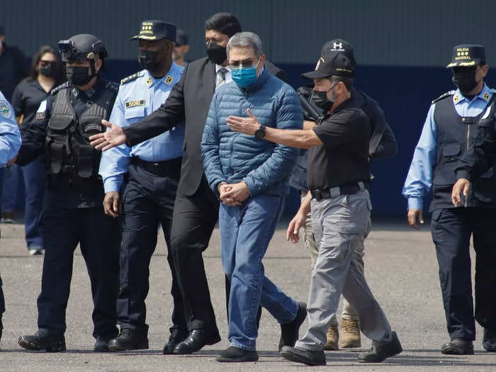 Honduras extradites former president Juan Orlando Hernández to the US over drug charges