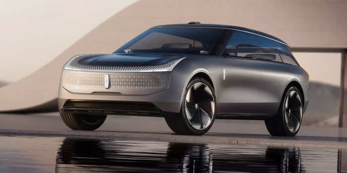 Lincoln's electric SUV concept is a serene lounge on wheels with relaxing smells, a wine fridge, and a spot for your slippers