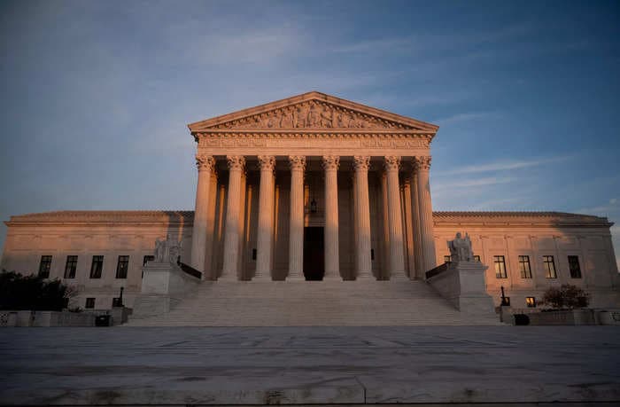 A man who set himself on fire on the steps of the Supreme Court in Washington, DC, has died