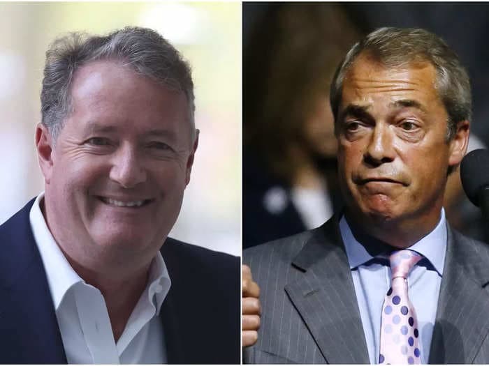 Piers Morgan leaks footage of Nigel Farage criticizing Donald Trump: 'I do hope it doesn't damage their bromance'