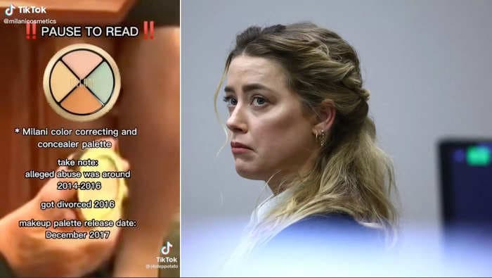 A makeup brand is disputing a claim by Amber Heard's lawyer that Heard used its concealers to cover bruises from domestic violence