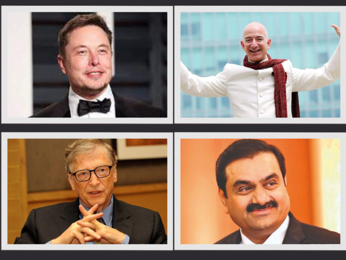 Top 100 richest people in the world