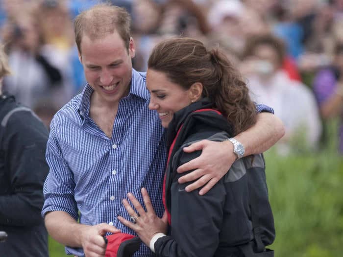 12 adorable candid photos of Prince William and Kate Middleton through the years