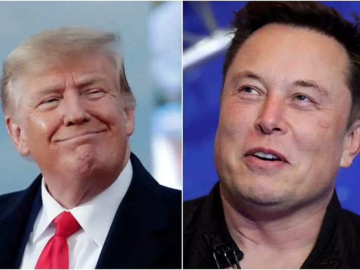 Elon Musk says Trump's Truth Social app exists because Twitter 'censored free speech'