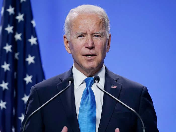 Biden has been reluctant to say the word 'abortion' while in office, despite his campaign promise to codify Roe v. Wade