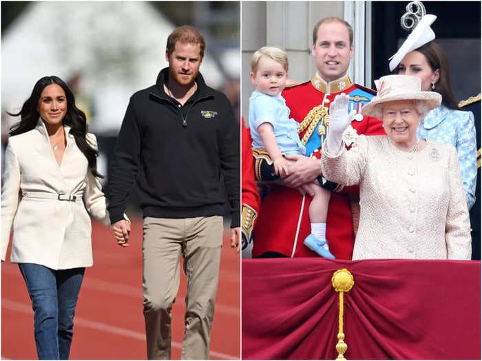 Queen Elizabeth broke a decades-old tradition by excluding Prince Harry and Meghan Markle from the most iconic part of the Jubilee celebrations