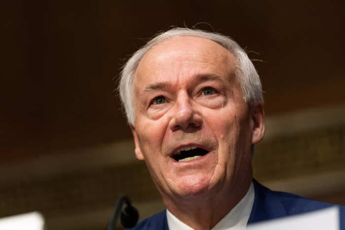 Republican Gov. Asa Hutchinson says a national abortion ban floated by McConnell is 'inconsistent with what we've been fighting for'