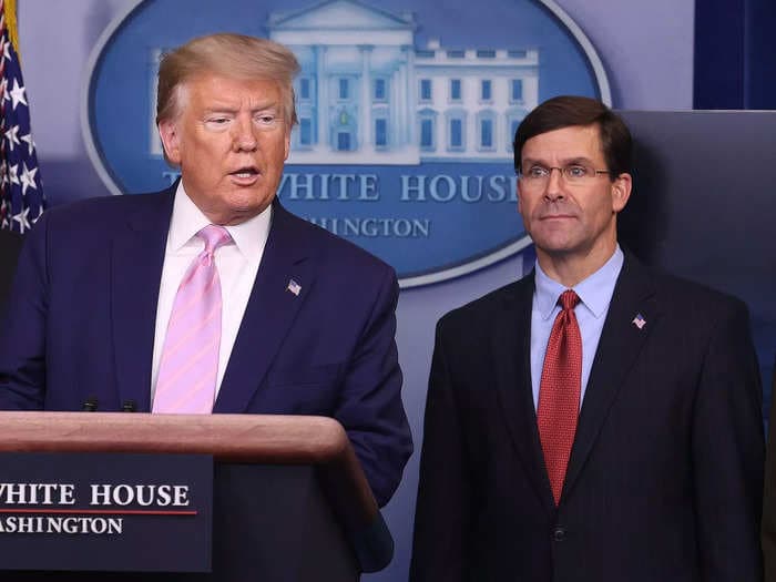 Mark Esper says he prevented 'dangerous things' like military action against Venezuela and a blockade of Cuba while serving under Trump