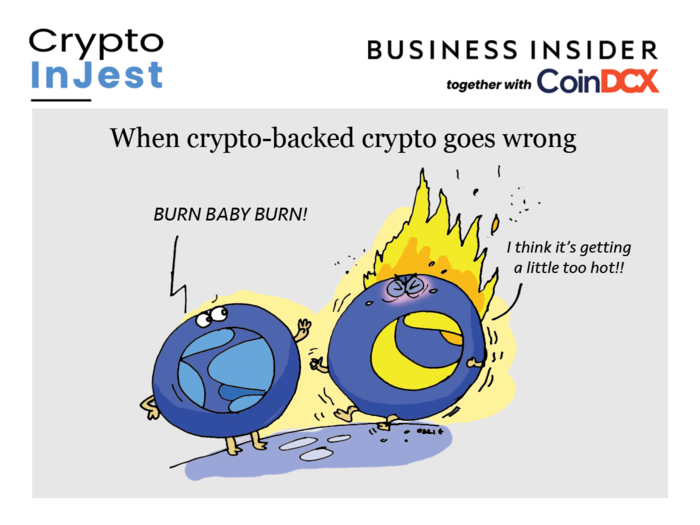 Crypto market crash — How an algorithmic stablecoin differs from traditional stablecoins