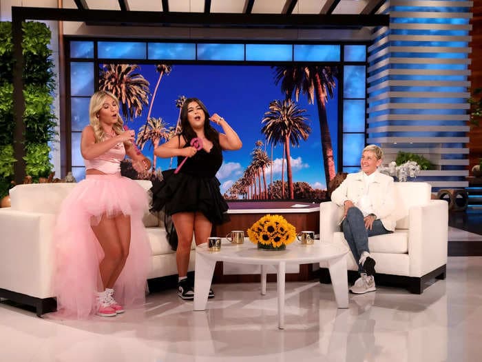 Watch grown-up Sophia Grace and Rosie return to perform the Nicki Minaj hit that made them viral sensations in their final appearance on 'The Ellen DeGeneres Show'