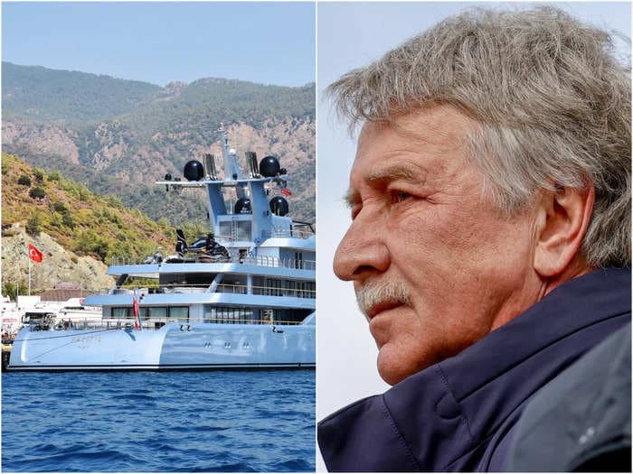 Tracking signals from a Russian oligarch's $150 million yacht are still turned off after 5 days sailing towards the Bahamas, data shows