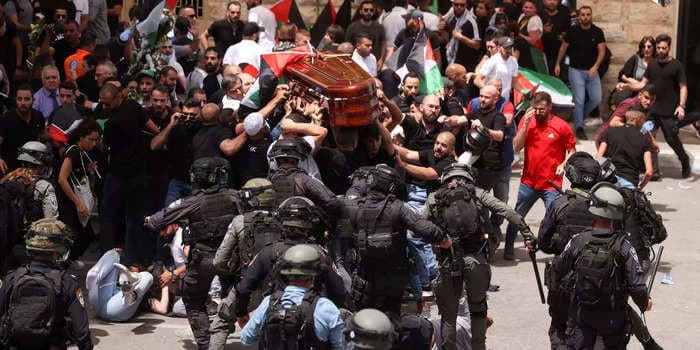 US lawmakers decry Israeli forces for attacking the funeral procession of slain Palestinian-American journalist Shireen Abu Akleh: 'This is just cruel'