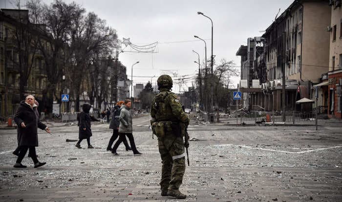 A Russian soldier said his commander shot himself in the leg just so he could leave the war in Ukraine, officials say