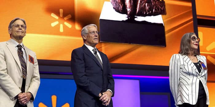 The Walton family lost nearly $19 billion on Tuesday after Walmart's biggest stock slide in about 35 years