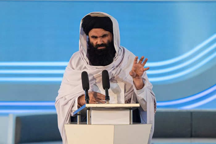'Naughty women' should stay home, says secretive Taliban official while also pledging improvements for women's rights