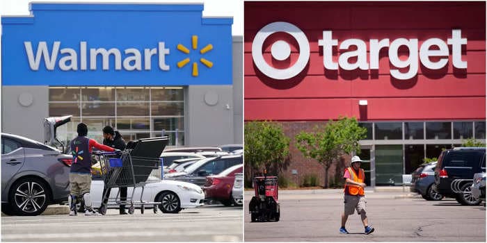 Here's what Walmart and Target are saying about soaring food, gas, and labor costs, and what it could mean for prices