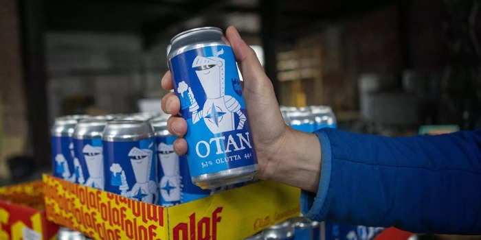 NATO beer with 'taste of security' and 'hint of freedom' released in Finland to mark move to join alliance