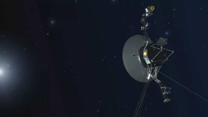 NASA's Voyager 1 is sending mysterious data from beyond our solar system. Scientists are unsure what it means.