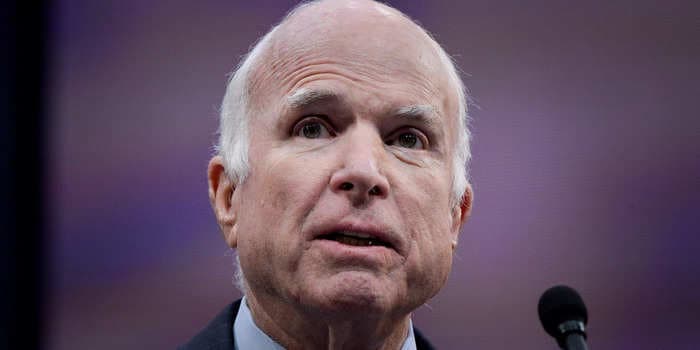 Russia included John McCain on its list of Americans banned from Russia, seemingly not realizing he is dead