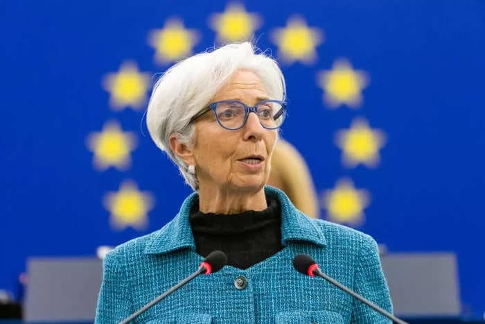 ECB chief Christine Lagarde says cryptocurrencies are 'worth nothing' and believes they should be regulated to protect people