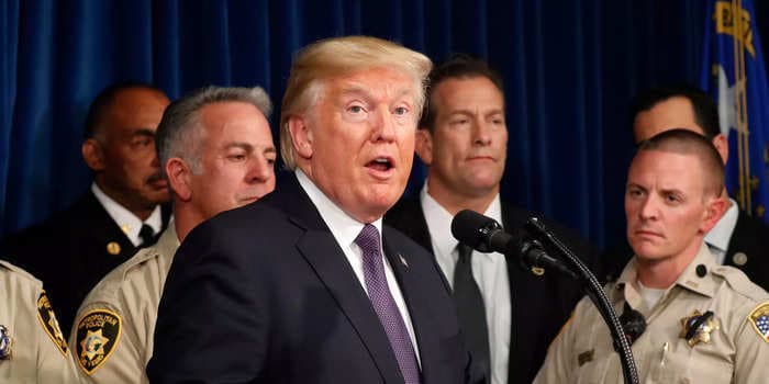 Trump's Las Vegas hotel made over $30,000 when he went to visit victims of the 2017 mass shooting there, report says