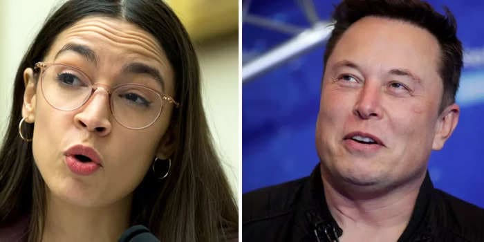 Alexandria Ocasio-Cortez says she's thinking of getting rid of her Tesla after her Twitter feud with Elon Musk