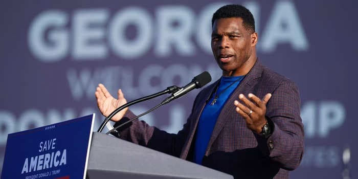 GOP Senate candidate Herschel Walker proposes 'a department that can look at young men that's looking at women that's looking at social media' in response to Texas shooting