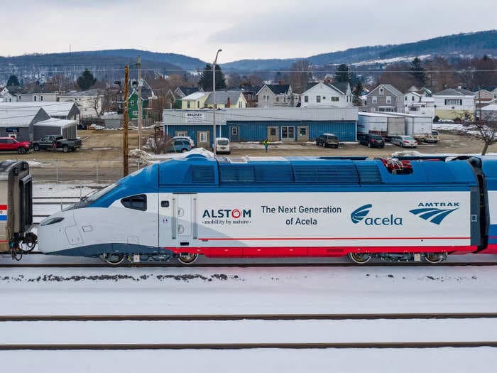 See inside Amtrak's massively upgraded new high-speed Acela trains that will take passengers from DC to Boston in 2023