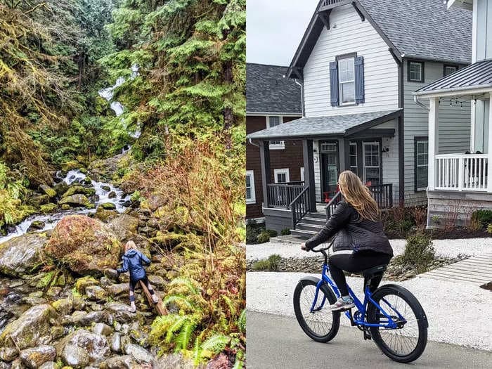 I visited Seabrook in the Pacific Northwest, and this mostly car-free Washington town felt like a fairy-tale