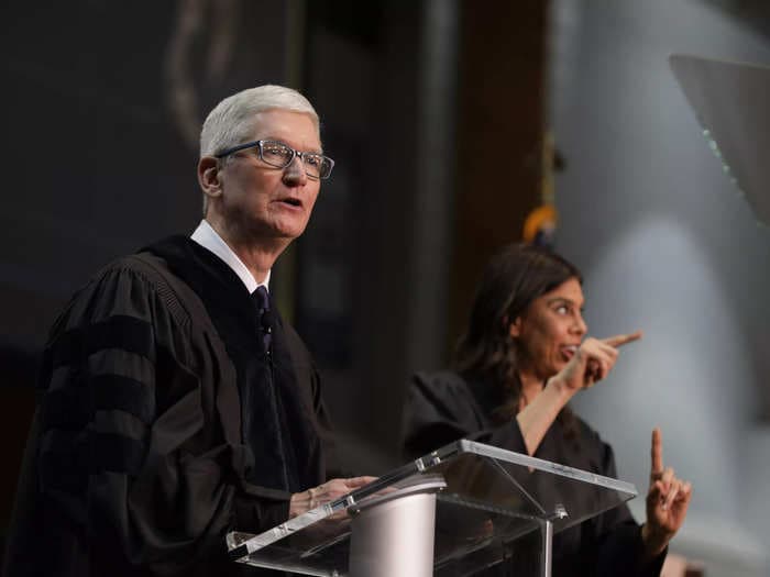 Here's the best career advice for college graduates from business leaders like Apple's Tim Cook and GM's Mary Barra speaking at this year's commencement ceremonies