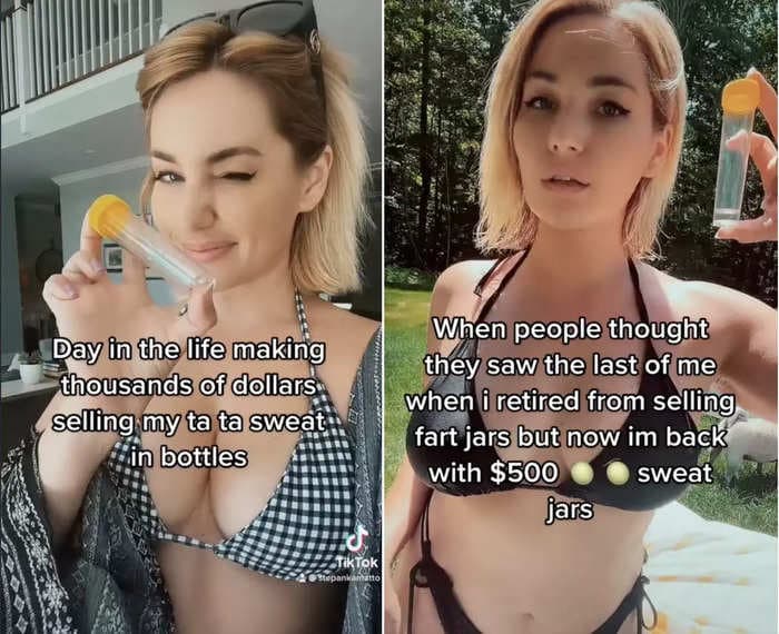 Influencer and '90 Day Fiance' star Stephanie Matto says she's making thousands of dollars a day selling jars of her boob sweat