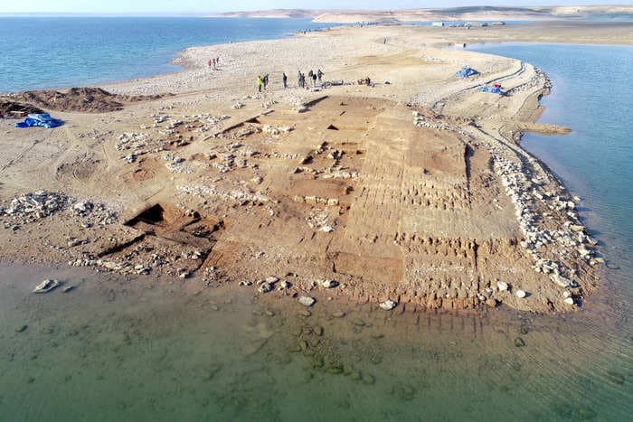 Iraq's extreme drought reveals a 3,400-year-old city