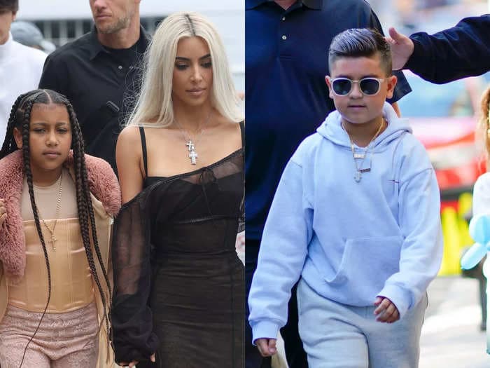 Mason Disick reassured North West that stepdads aren't 'evil' after his mom Kourtney Kardashian got engaged to Travis Barker