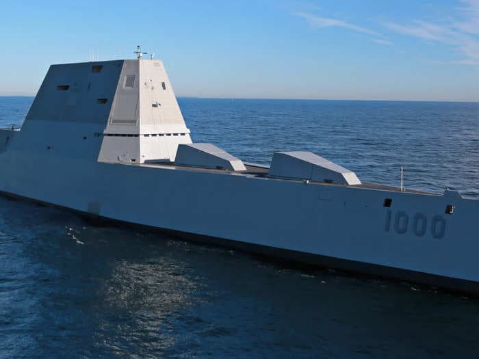 A $4.4 billion US destroyer was touted as one of the most advanced ships in the world. Take a look the USS Zumwalt, which experts now say is a 'failed ship concept.'