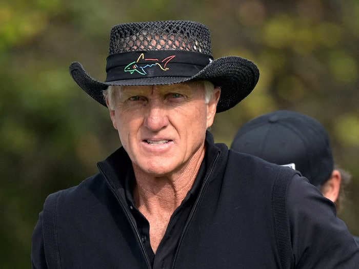 Greg Norman calls Jack Nicklaus a 'hypocrite' after the iconic golfer denied interest in the breakaway LIV Golf league