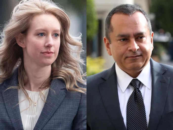 Theranos founder Elizabeth Holmes reportedly won't be testifying in the fraud trial of her ex-boyfriend and former business partner, Ramesh 'Sunny' Balwani