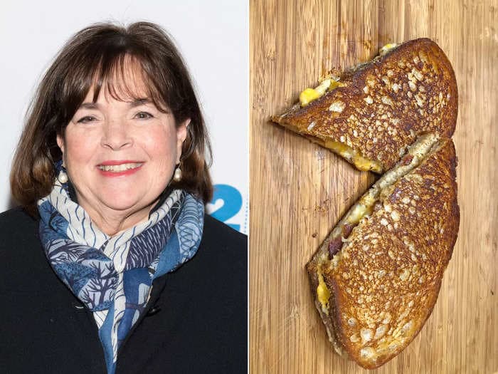 I made Ina Garten's grilled cheese recipe and it brought me back to childhood lunchtime