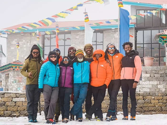 The first all-Black team to summit Mount Everest shares the best and worst moments of the 50-day journey