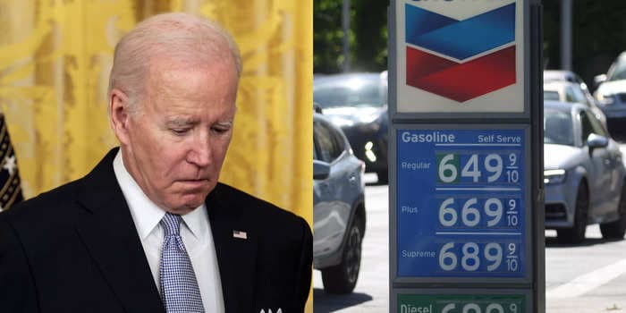 US gas prices hit fresh high of nearly $5 a gallon as UK sees record equivalent to $8.60